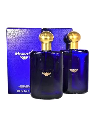 Cologne Spray for Men Mermerize Blue 3.4 Fl Oz - Pack of 2 - Mysterious & Hypnotic Scent