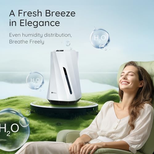 Airdog H5 Evaporative Humidifier - Mist-Free Humidifier with Cold Evaporation Technology, Quiet, LED Water Level Display for Premium Home Décor & Protection, 0.8 Gallon Tank, Washable Filter, 5 Modes by Airdog - Image 6