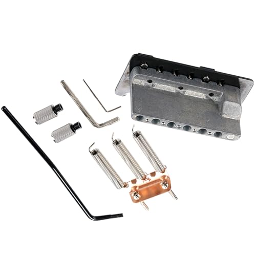 Chevalet de trémolo en métal pour guitare électrique à 2 points