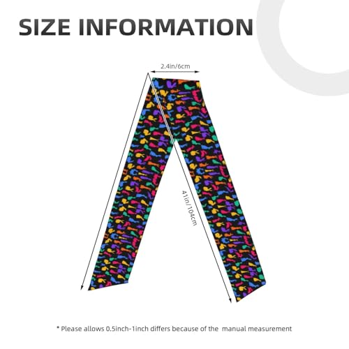 Men Women Sports Sweatbands, Multi Style Long Head Ribbon for Yoga Travel Shower, Lovely Headdress Head Decor 5