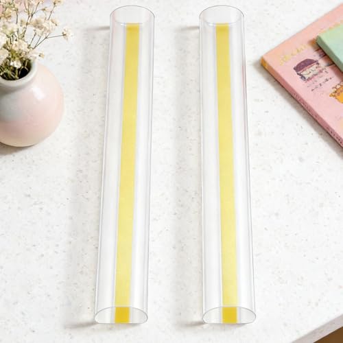 2 x Drawing Magnifying Ruler de acrílico transparente para estudiantes y dibujo técnico 5