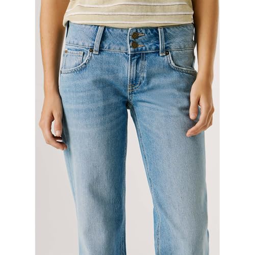 Pepe Jeans Venus droit femme un denim aux finitions haut de gamme