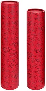 WINOMO Drawing Tube Telescoping Art Tube Paper Storage Tube Poster Tube Drawing Art Carrying Case Holder Claret