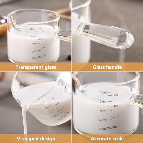 Bincoo Vaso Espresso Medidor 150 ml con Asa miniatura 4