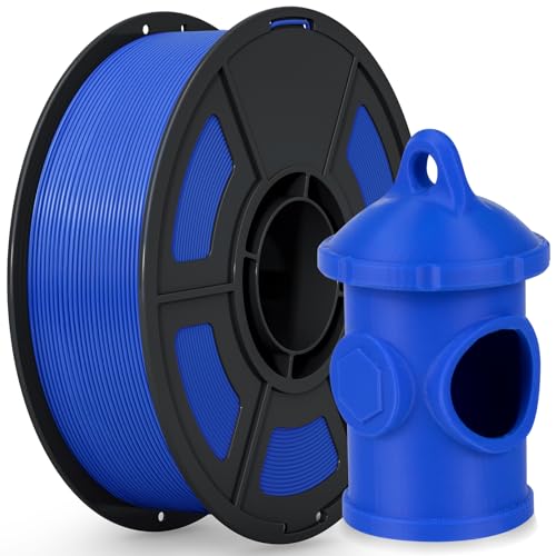 Image of iSANMATE ASA Filament 1.75mm Blue 1KG, UV & Weather Resistant 3D Printer Filament Perfect for Outdoor Functional Parts, Dimensional Accuracy + /- 0.02mm, 1kg Spool (2.2lbs)
