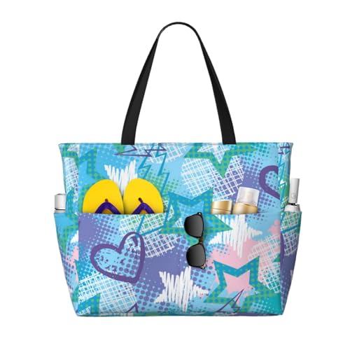 Grand sac de plage fonctionnel pour ranger toutes vos affaires de bain avec style