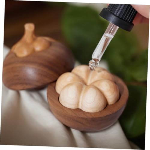 Difusor aromático eléctrico de madera para aromaterapia miniatura 2