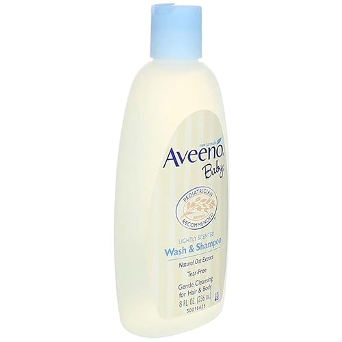 Miniatura 3 de Aveeno Baby Lavado y champú para cabello y cuerpo, sin desgarros, 8 onzas líquidas