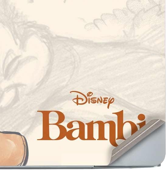 Miniatura 3 de Skinit Calcomanía para portátil compatible con HP Elitebook 850 G6 (2019), diseño de retrato esbozado de Disney Bambi con licencia oficial
