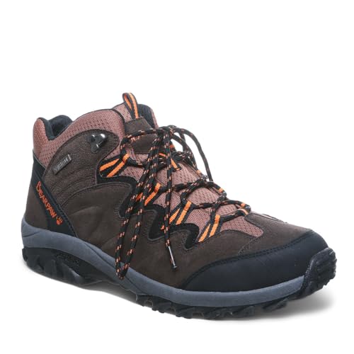 BEARPAW Men's Lars Multiple Colors | Men's Hiker Bootie | Men's Hiking Boot | Comfortable Winter Boot