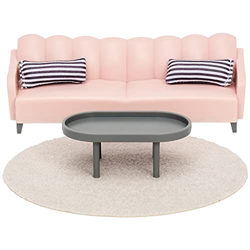 Accessoires de Maison de poupée pour Créer un Salon de Jeu Cocooning