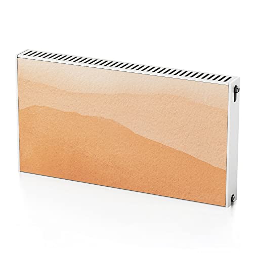 Coloray Magnetic Radiator Cover Self-Adhesive Magnet Protection 110x60 cm 43.3x23.6 inches - Desert