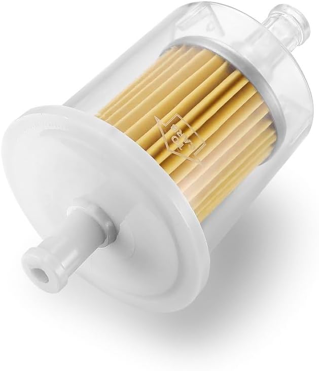 FUEL FILTERS INDUSTRIAL HIGH PERFORMANCE UNIVERSAL INLINE GAS FUEL LINE 3/8" 10 Pack