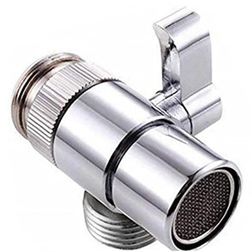 1pc Faucet Splitter Durable Kitchen Home Water Tap Sink Adapter Bathroom Diverter Copper Practical Tool Hous