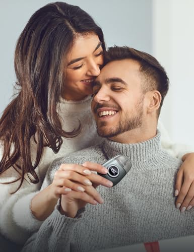 Nasenhaartrimmer Herren, Nasenhaarentferner mit 10.000 U/min Motor, Ersatz-Schneideblatt aus...