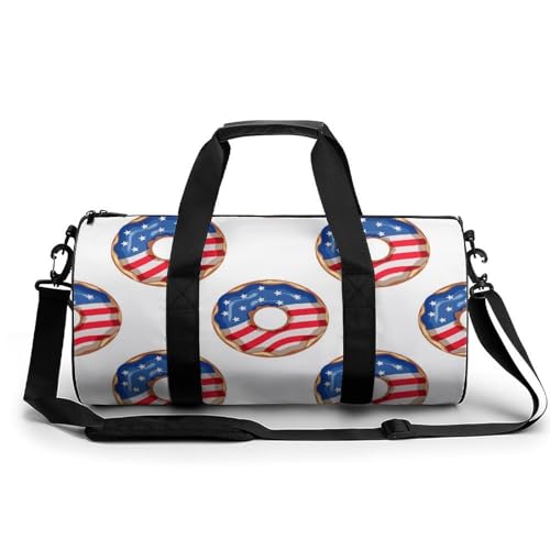 Sac de voyage donut américain pour camping et randonnée week-end