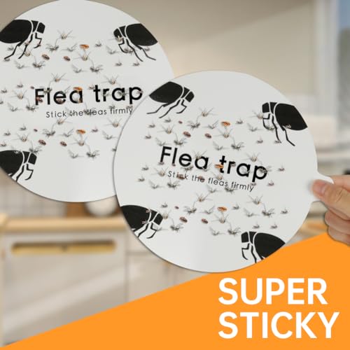 Flintronic Flea Killer Sticky, Non-Toxic Flea Trap Refill, Sticker Mosquito Trap - Image 4