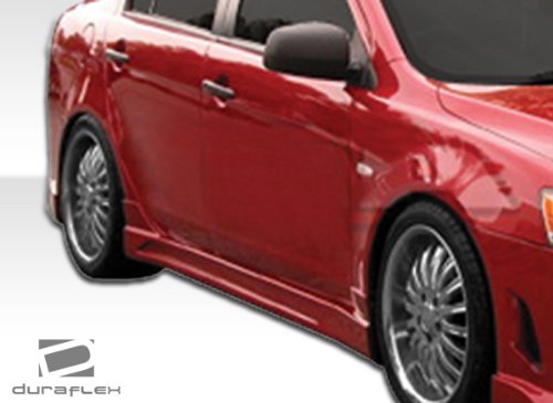 Duraflex C-1 Side Skirts Compatible with 2008-2017 Mitsubishi Lancer - 2 Piece