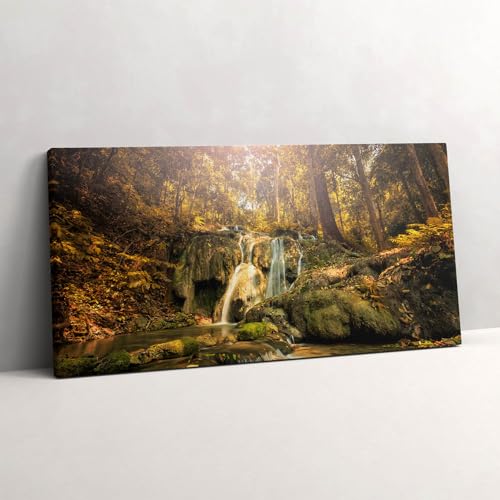 Tableau photo sur toile 100x50cm pour habiller un grand mur vide de salon moderne