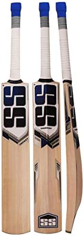 SS Kashmir Willow Leather Ball Cricket Bat, Exclusive Cricket Bat for Adult Full Size with Full Protection Cover (Super Power, Cannon, Impact) by Yogi Sports