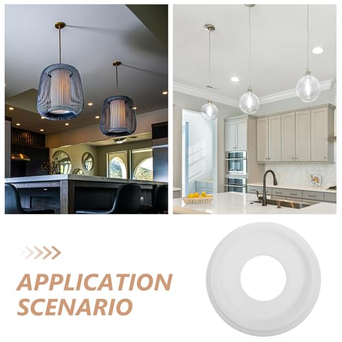 Accesorios de iluminación y cubiertas de luz de 25 cm para renovar techos de casa 8