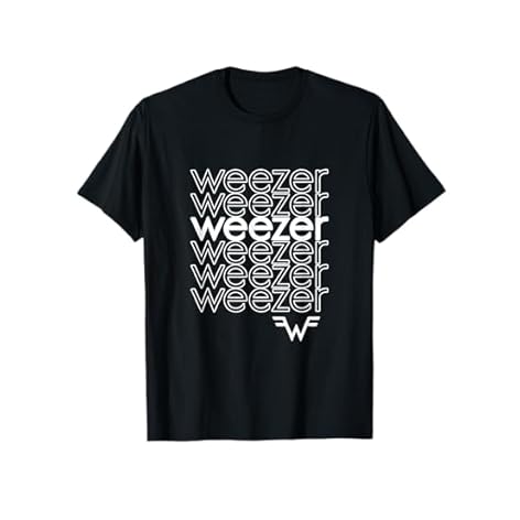 Exclusive Weezer Flying W Logo T-shirt | Amazon.com