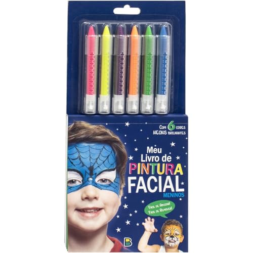 MEU LIVRO DE PINTURA FACIAL - MENINOS