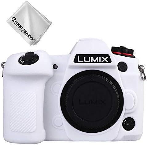 First2savvv Rubber Camera Case Bag Full Cover for Panasonic Lumix G9 XJP-Lumix G9-GJ-M05