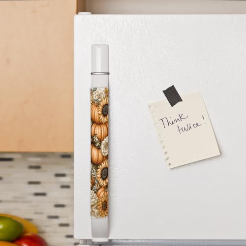 Image of Autumn Refrigerator Door Handle Covers Set of 2 Fridge Door Handle Decor