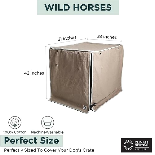 Housse de cage pour chien XL à double porte lavable en machine - 4
