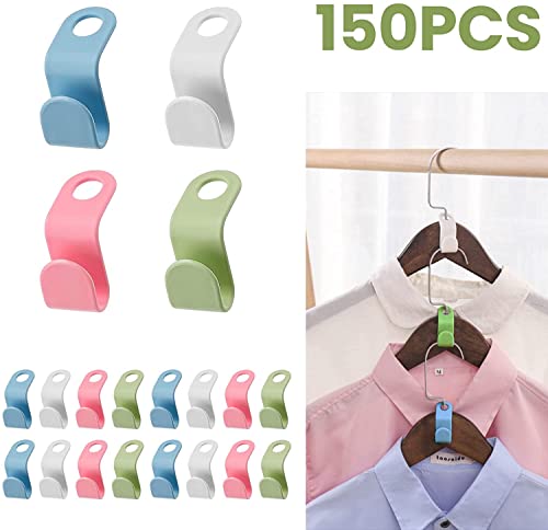 150 Pezzi Connettore Appendiabiti, Ganci di