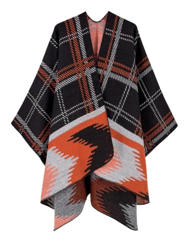 Image of Breezy Lane Shawl Wraps for Women Ponchos Ruana Wraps Cardigan