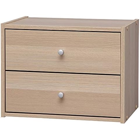 Mueble auxiliar de almacenamiento con dos cajones - Stack Box STB-400H Cover