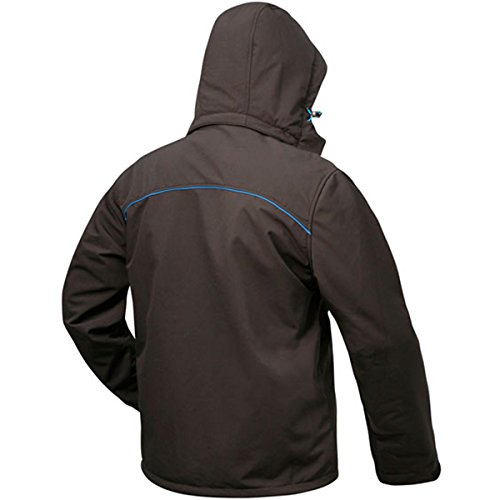 elysee 19950–2 x L Größe 2 X Große Softshell winter-jacket – Schwarz