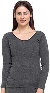 Warmzone Solid Rib Pure Wool Top Thermal for Women (27009 Pack of 1 Pc) Price In India
