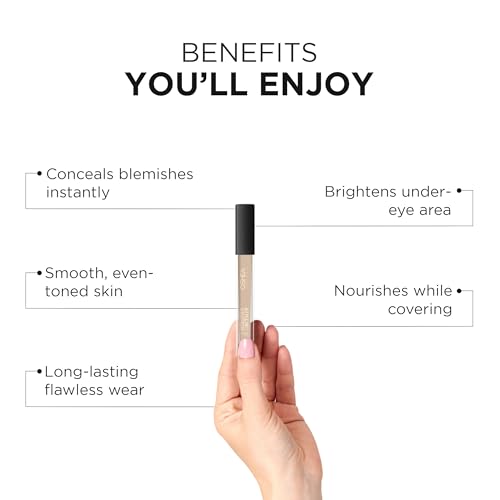 Image of Oshea Colors Skin Perfect High Coverage Cream Based Concealer | Blends Easily & Cover Spots with Natural & Matte Finish | Enriched with Vitamin E & Shea Butter - (Beige) 4ml