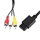 Für N64 A/V-Kabel Kabel 1,8 m Audio-TV-Video-Kabel A/V Composite-Cinch-Kabel für N64