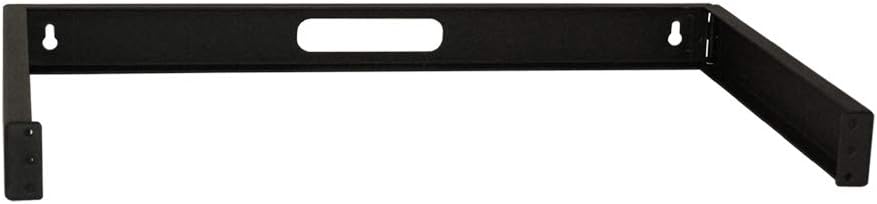 Audio/Video Rack Hinged Wall Mount Bracket, 1U