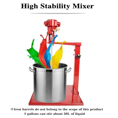 塗料 攪拌、ペイントミキサー 5 ガロン空気圧ペイントミキサー、手動