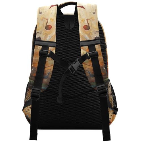 Note Kid's Elementary Middle School Backpack for Son Daughter, Age 6-12 Back to School Backpack Bookbag Schoolbag for Boys Girls2