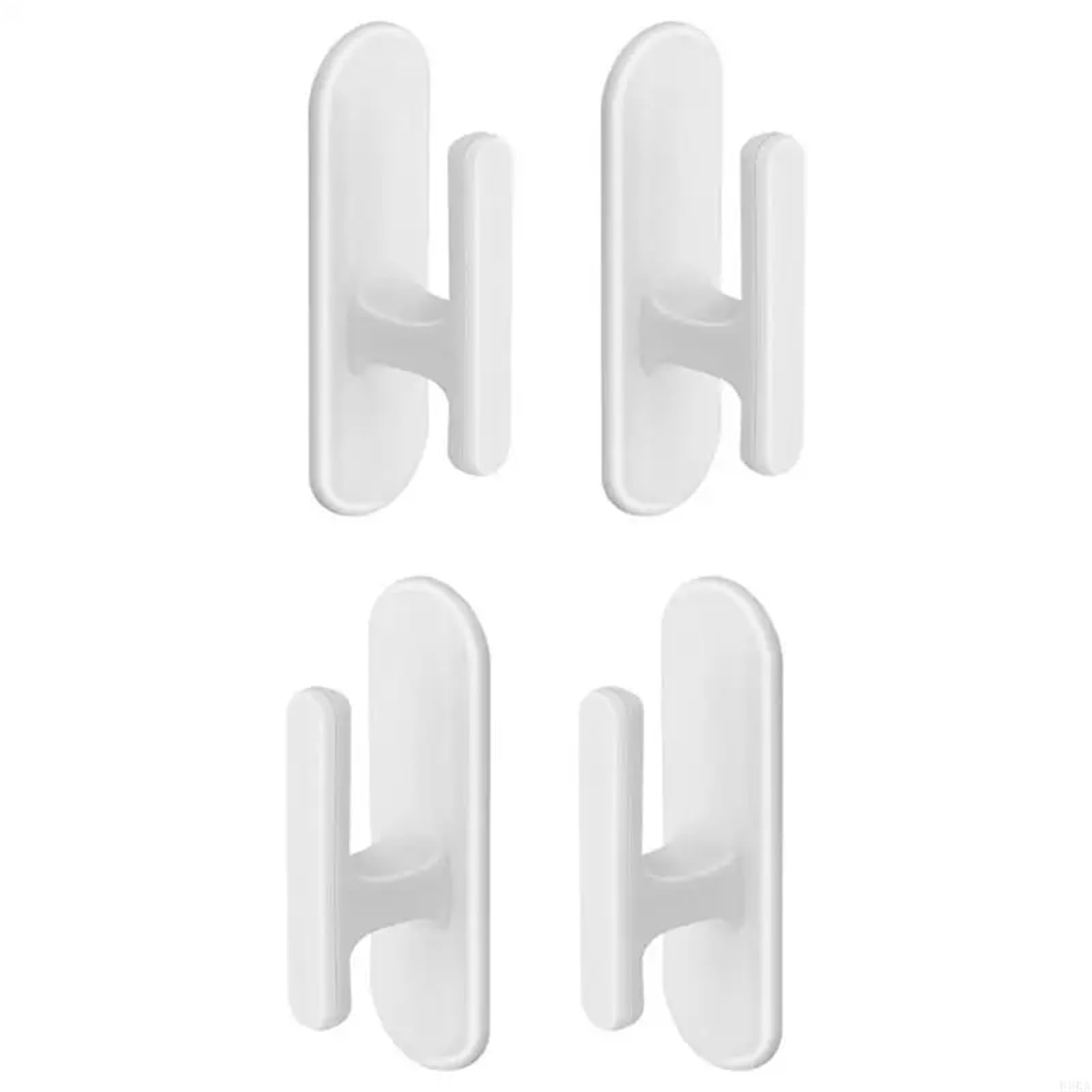 PPQIRU 4 Pcs Blind Cord Holder Safety Hooks Adhesive Window String Wrap Cleat Winder for Home and Office Use For Home
