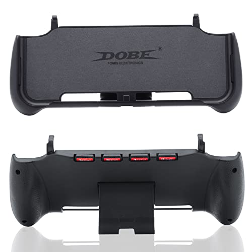 Echzove Grip For Nintendo Switch Oled, Comfortable And Ergonomic Gaming Portable Protective Handheld Grip, Accessories For Switch 2021 With Game Storage And Desktop Stand - Black #TOP2