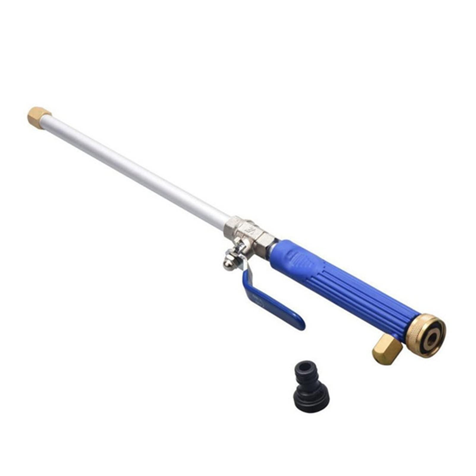Ddqcnzpmy Blue Garden Hose Spray Gun - Car Wash Maintenance High Pressure Power Water Gun Water Jet Wand Nozzle Sprayer Cleaning Tool(Blue)