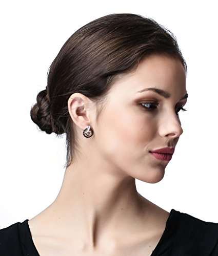 Boucles d'oreilles Orphelia argent 925 et zircone ronde, le cadeau idéal - 3