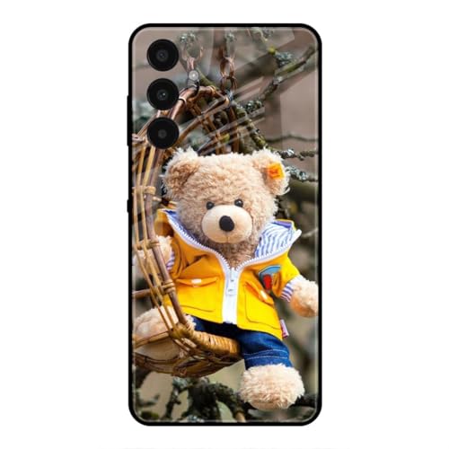Image of SmashItUp Teddy | Cartoons Designer Printed TPU Metal Case Mobile Back Cover for Samsung A15 5G