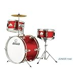 Jinbao - Batería junior, color rojo