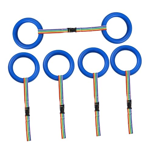 BESPORTBLE 6Pcs Walking Rope Ring Safety Rope for Preschool Lost Design for Daycare Bright Colors for Easy Organization and Fun Walking Experience