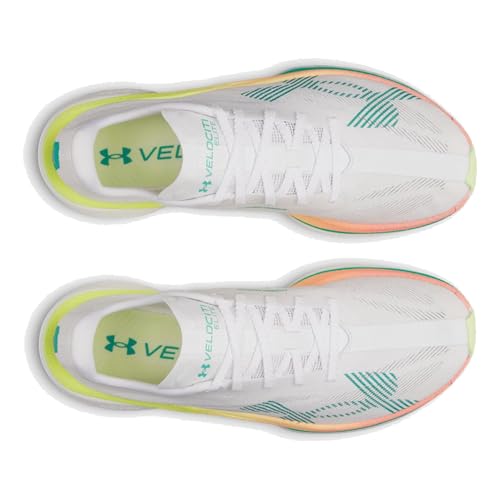 Chaussure de compétition Under Armour Velociti Elite 3 haut de gamme blanc