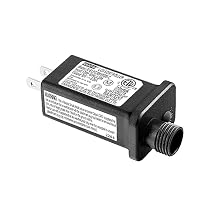 30V LED Controller with 8 Modes, JT-EL/FC300V0200-C Class 2 Power Supply Multifunctional LED Transformer, Low Voltage Transformer US Plug Compatible with LED Light 30v 0.2a