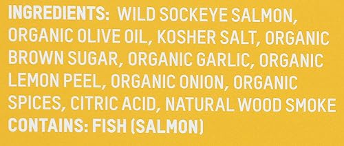 Patagonia Provisions Lemon Pepper Wild Sockeye Salmon, 6 Oz #TOP3